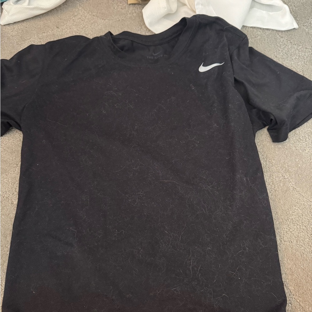 Nike Men's Short Sleeve Black Tee